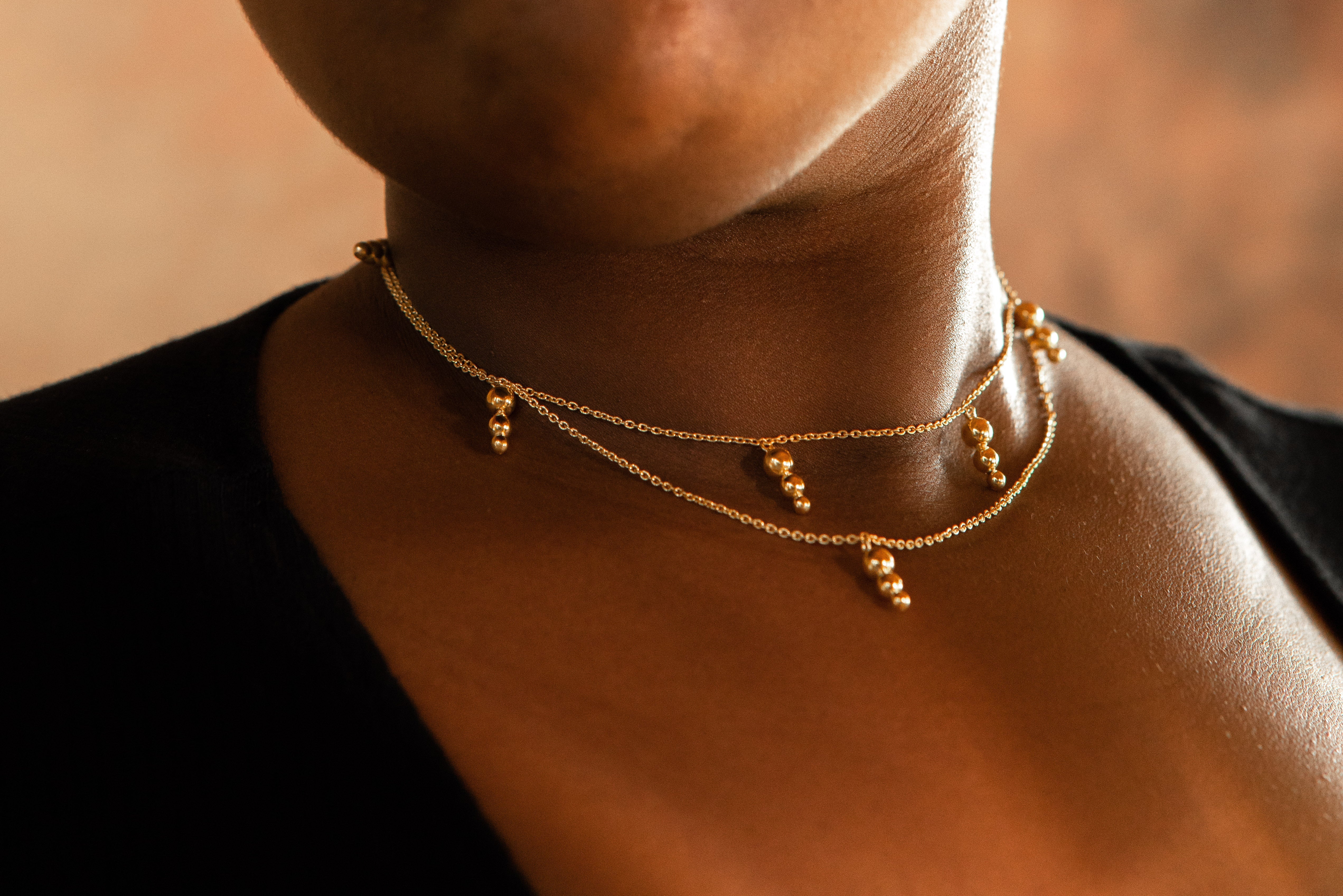 Mina Stud & Necklace Set