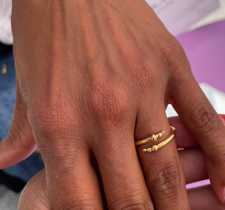 Mina wrap ring